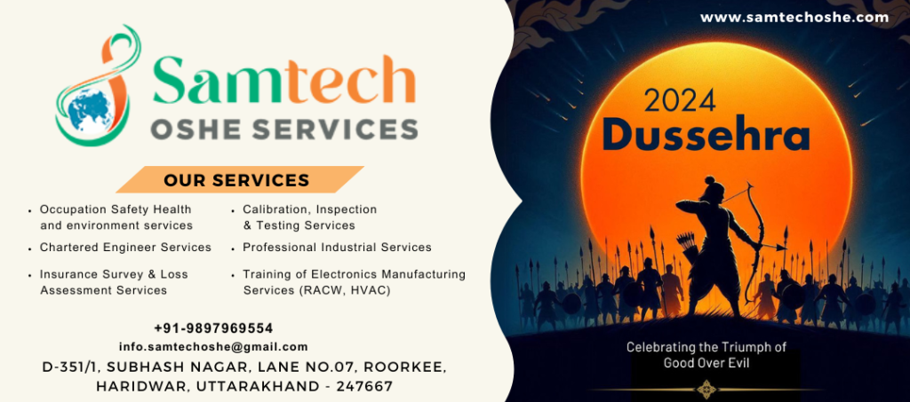 Celebrating Dussehra-The Triumph of Good Over Evil with Samtech OSHE Services